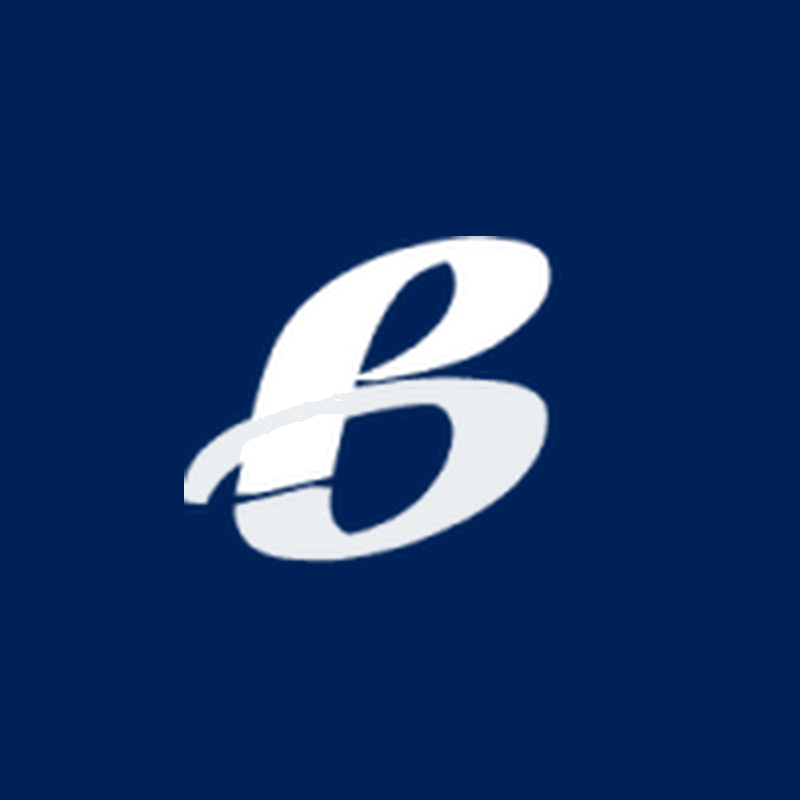Square navy favicon at tab size